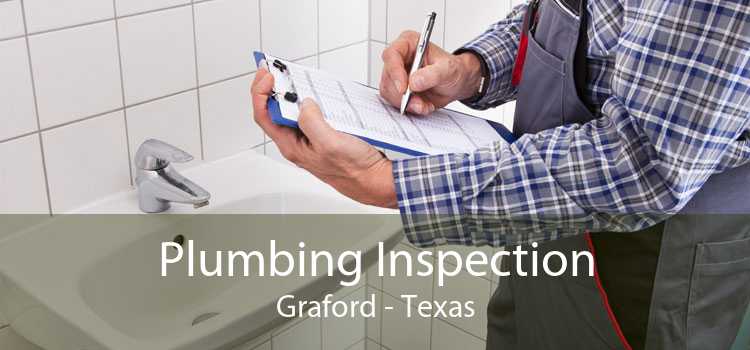 Plumbing Inspection Graford - Texas