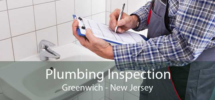 Plumbing Inspection Greenwich - New Jersey