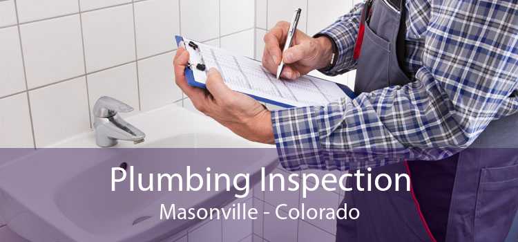 Plumbing Inspection Masonville - Colorado