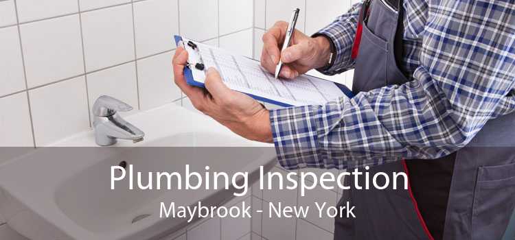 Plumbing Inspection Maybrook - New York