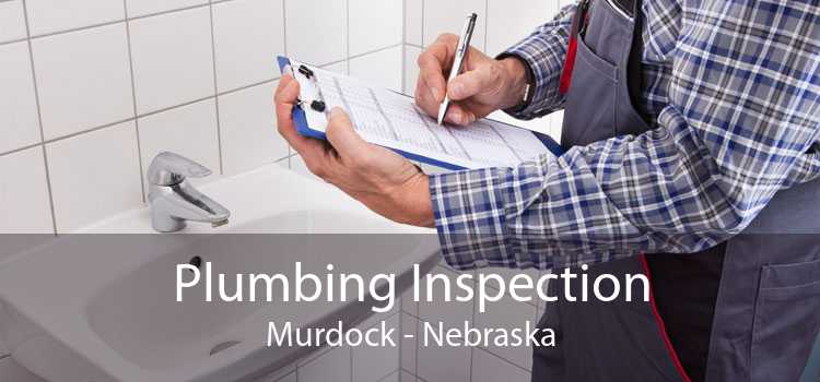 Plumbing Inspection Murdock - Nebraska
