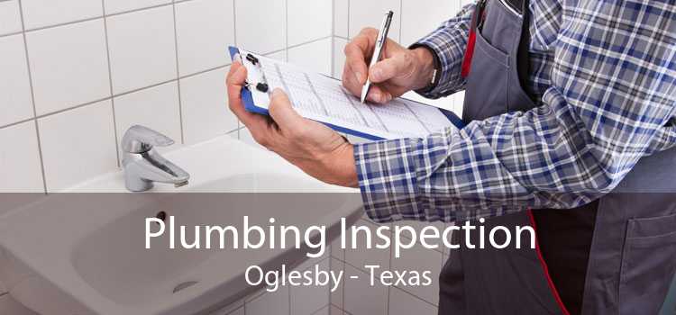 Plumbing Inspection Oglesby - Texas