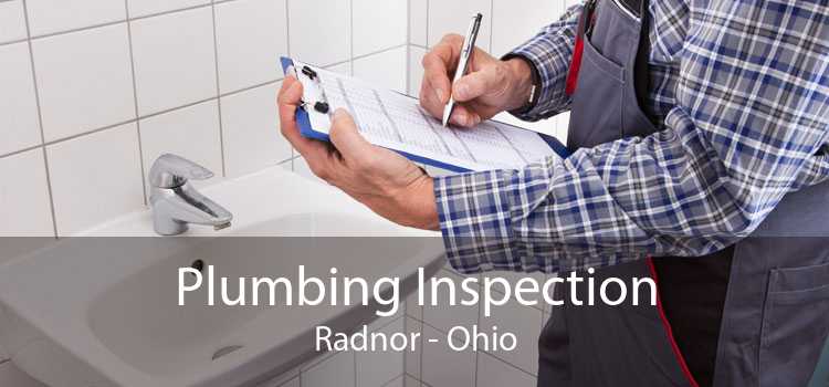 Plumbing Inspection Radnor - Ohio
