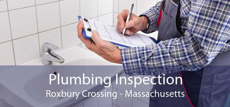 Plumbing Inspection Roxbury Crossing - Massachusetts