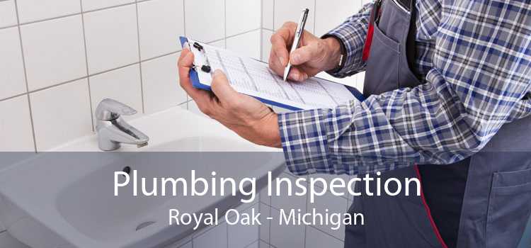 Plumbing Inspection Royal Oak - Michigan