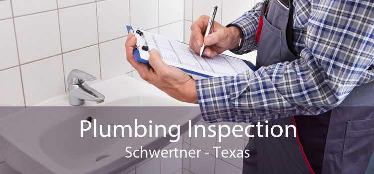 Plumbing Inspection Schwertner - Texas