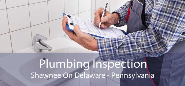 Plumbing Inspection Shawnee On Delaware - Pennsylvania