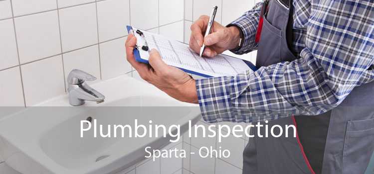 Plumbing Inspection Sparta - Ohio