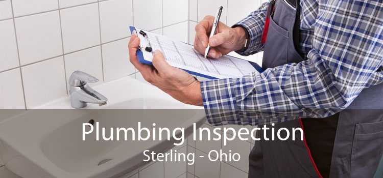 Plumbing Inspection Sterling - Ohio