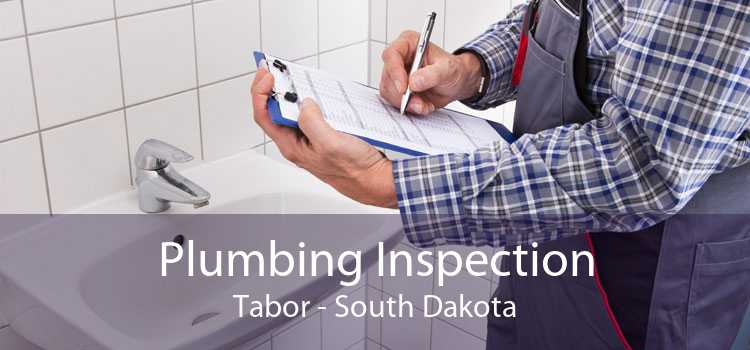 Plumbing Inspection Tabor - South Dakota