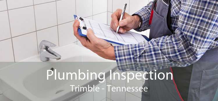Plumbing Inspection Trimble - Tennessee