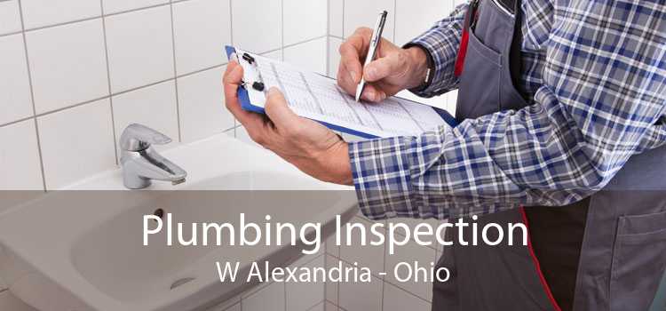 Plumbing Inspection W Alexandria - Ohio
