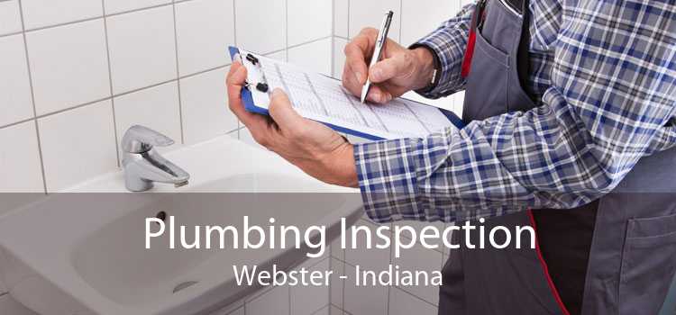 Plumbing Inspection Webster - Indiana