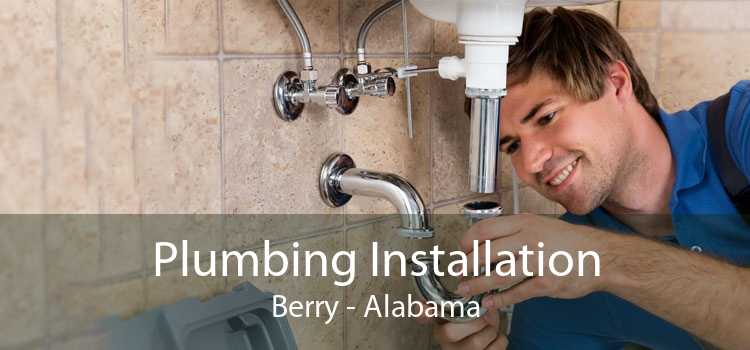 Plumbing Installation Berry - Alabama