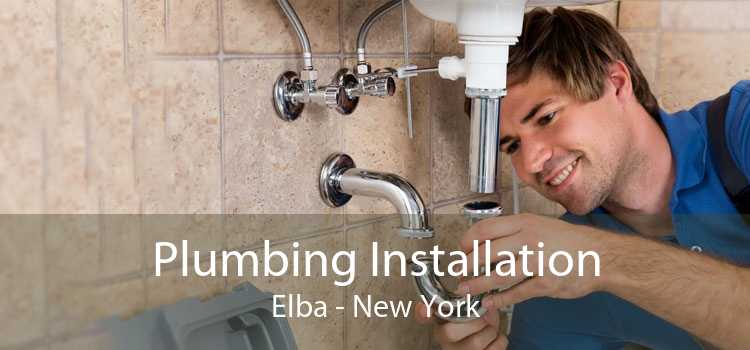 Plumbing Installation Elba - New York