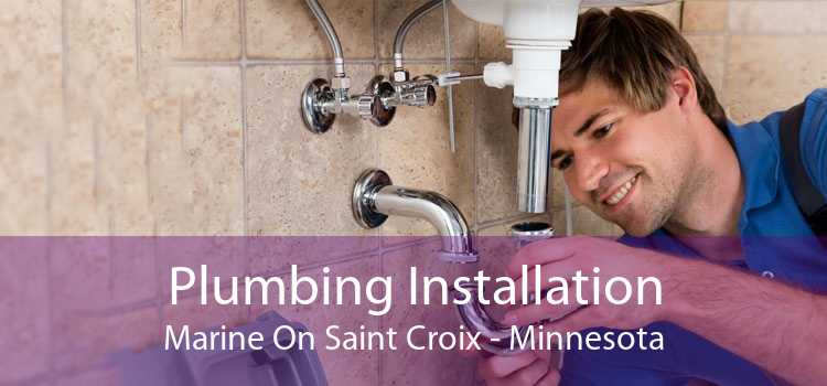 Plumbing Installation Marine On Saint Croix - Minnesota