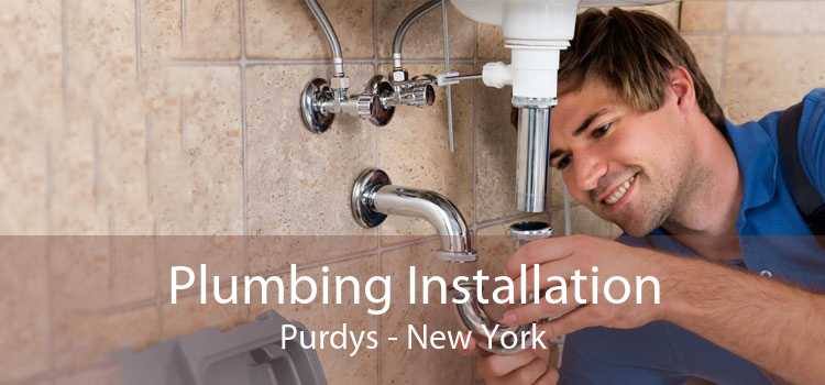 Plumbing Installation Purdys - New York
