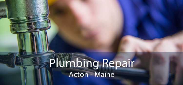 Plumbing Repair Acton - Maine