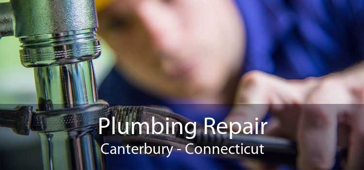 Plumbing Repair Canterbury - Connecticut