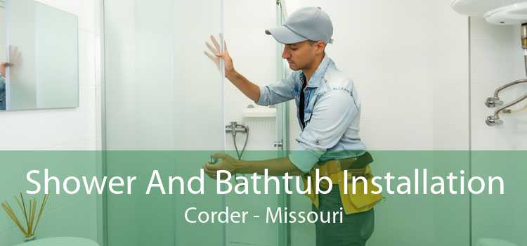 Shower And Bathtub Installation Corder - Missouri