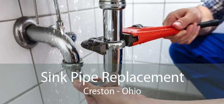 Sink Pipe Replacement Creston - Ohio