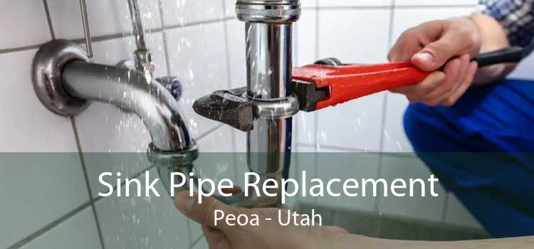 Sink Pipe Replacement Peoa - Utah