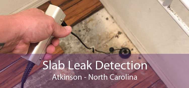 Slab Leak Detection Atkinson - North Carolina