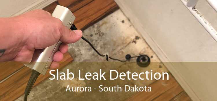 Slab Leak Detection Aurora - South Dakota