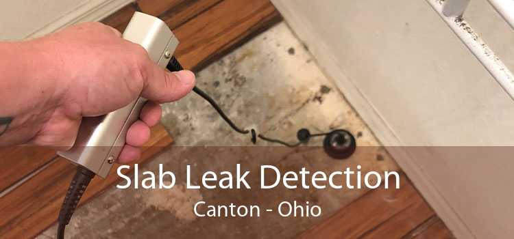 Slab Leak Detection Canton - Ohio