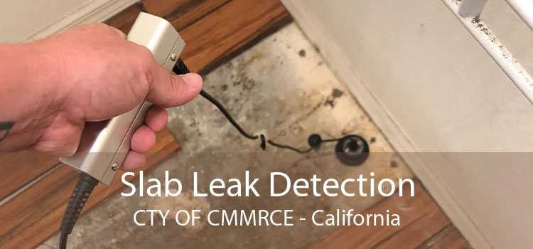 Slab Leak Detection CTY OF CMMRCE - California