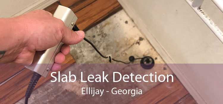 Slab Leak Detection Ellijay - Georgia