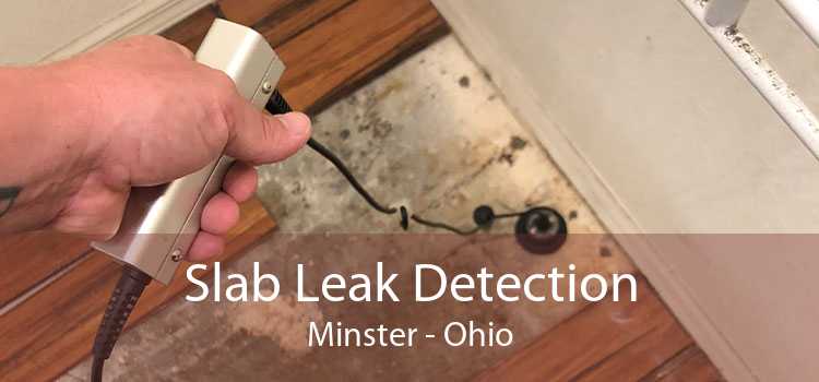 Slab Leak Detection Minster - Ohio