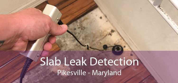 Slab Leak Detection Pikesville - Maryland