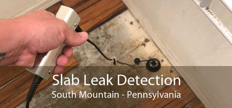 Slab Leak Detection South Mountain - Pennsylvania