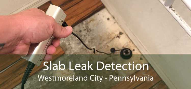 Slab Leak Detection Westmoreland City - Pennsylvania