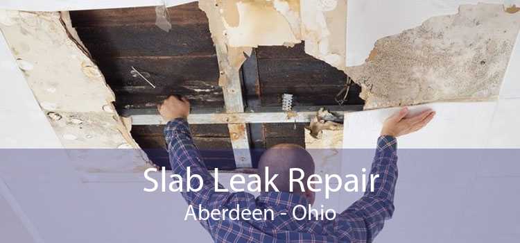 Slab Leak Repair Aberdeen - Ohio