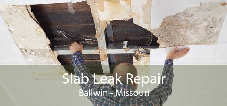 Slab Leak Repair Ballwin - Missouri
