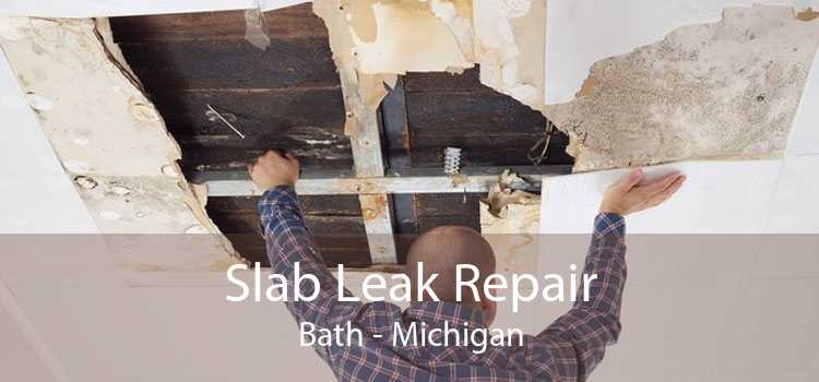 Slab Leak Repair Bath - Michigan