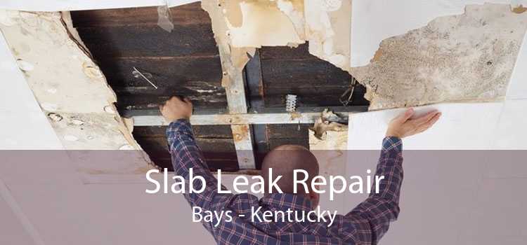 Slab Leak Repair Bays - Kentucky