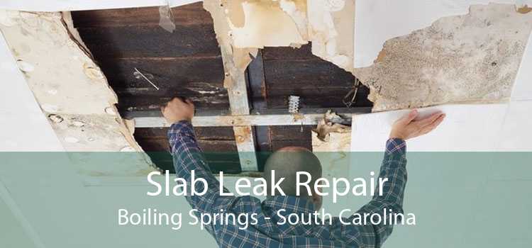 Slab Leak Repair Boiling Springs - South Carolina