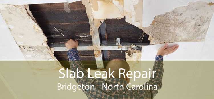 Slab Leak Repair Bridgeton - North Carolina