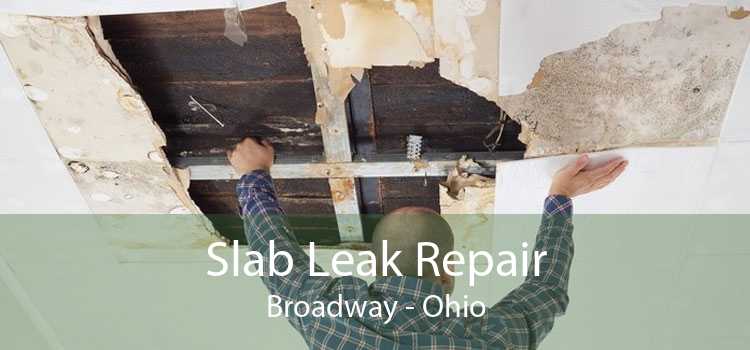 Slab Leak Repair Broadway - Ohio
