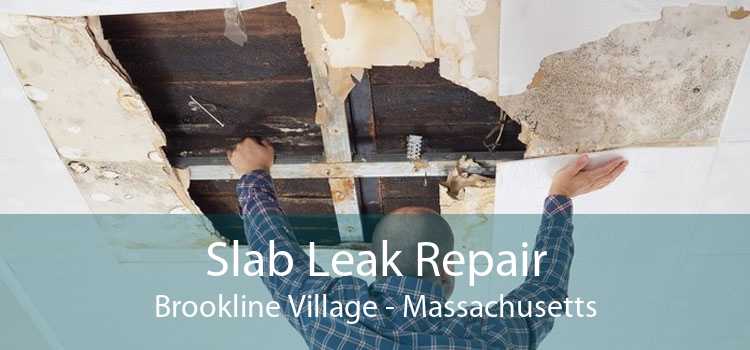 Slab Leak Repair Brookline Village - Massachusetts