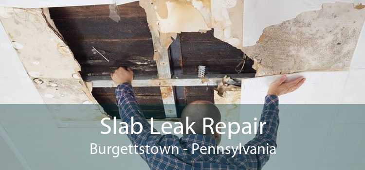 Slab Leak Repair Burgettstown - Pennsylvania