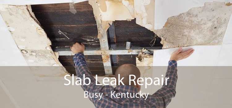 Slab Leak Repair Busy - Kentucky