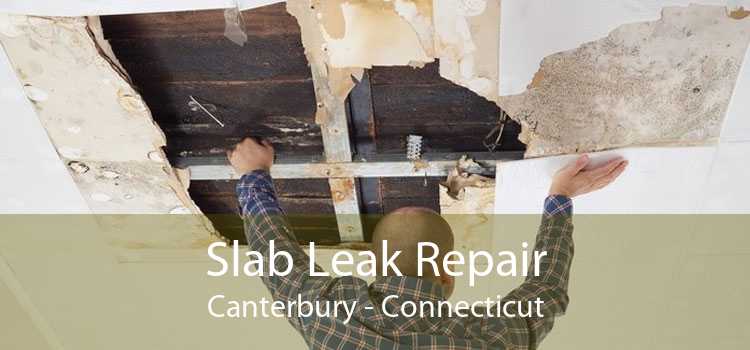 Slab Leak Repair Canterbury - Connecticut