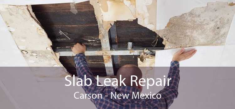 Slab Leak Repair Carson - New Mexico