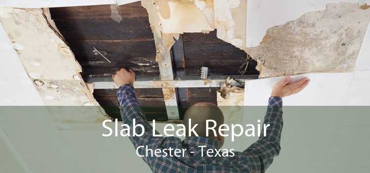 Slab Leak Repair Chester - Texas