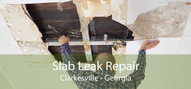 Slab Leak Repair Clarkesville - Georgia