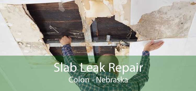 Slab Leak Repair Colon - Nebraska